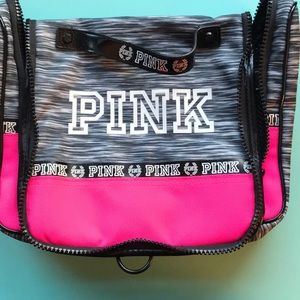 Pink Victoria Secret Makeup Shower Hanging Bag
